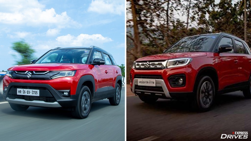 Comparing the new and old model of Maruti Suzuki Brezza