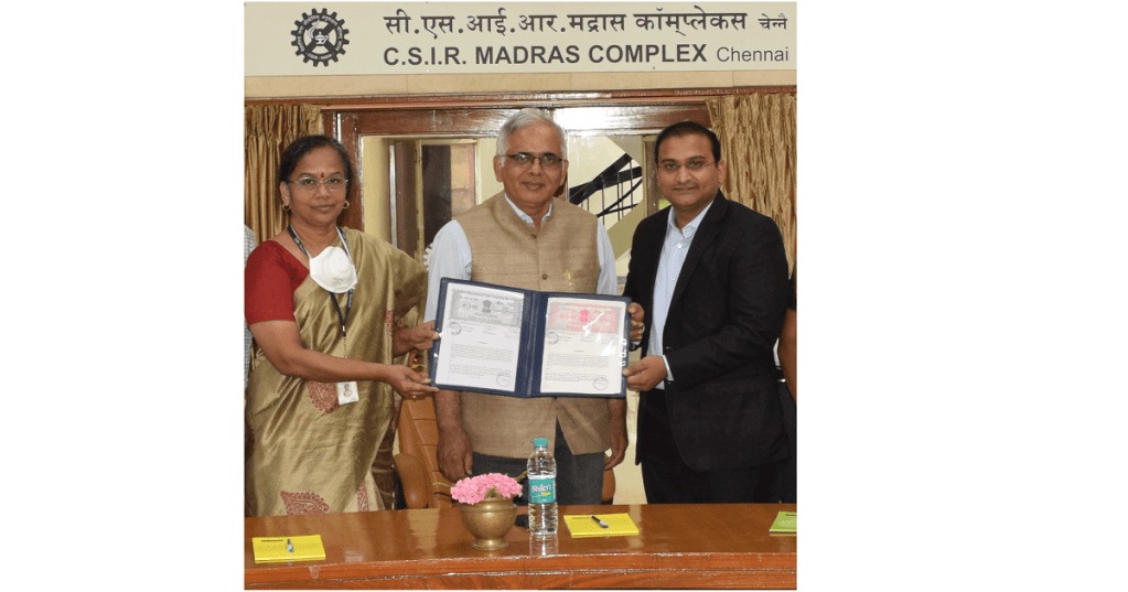 L-R: Dr Kalaiselvi, Director, CECRI; Dr Shekhar C Mande, Former Secretary DSIR and Former Director General, CSIR and Mahesh Godi, Founder and CEO, Godi India.