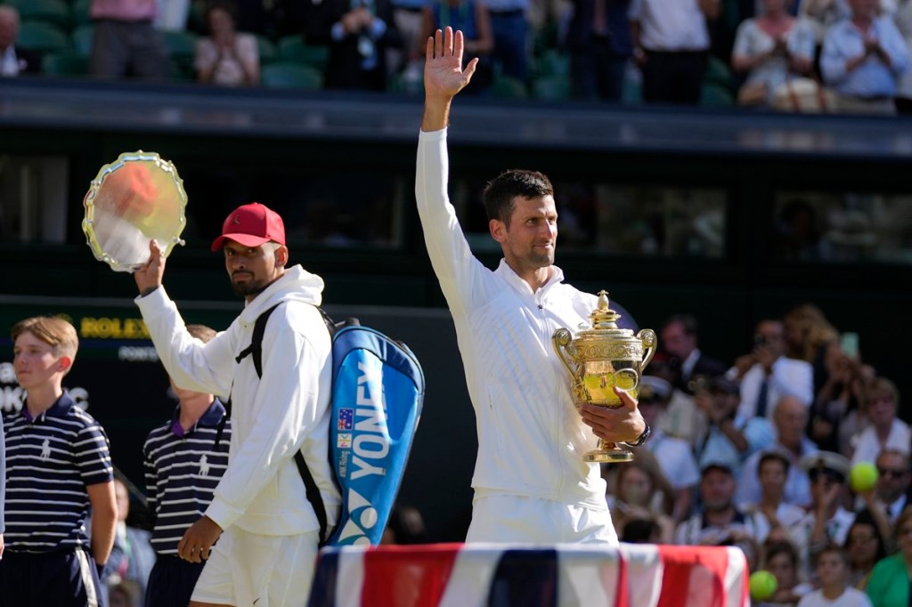 'More meaningful and special': Novak Djokovic beats Nick Kyrgios to win 7th Wimbledon title