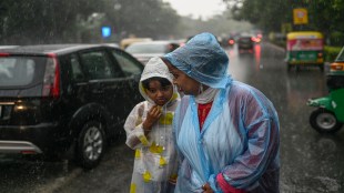 Weather: Monsoon rains in Delhi
