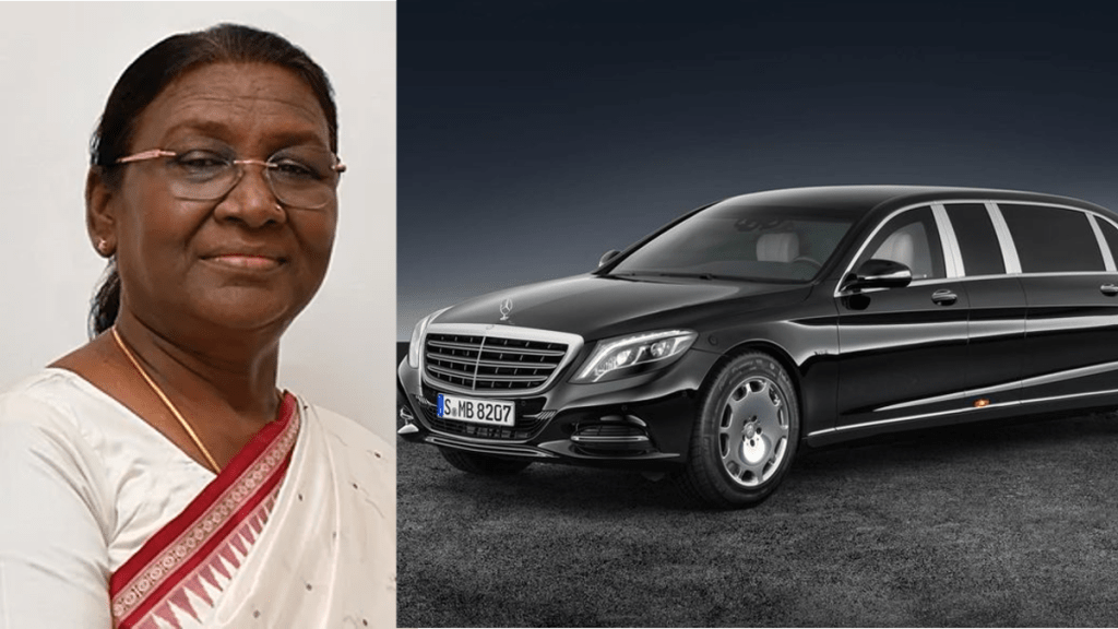President Droupadi Murmu official car