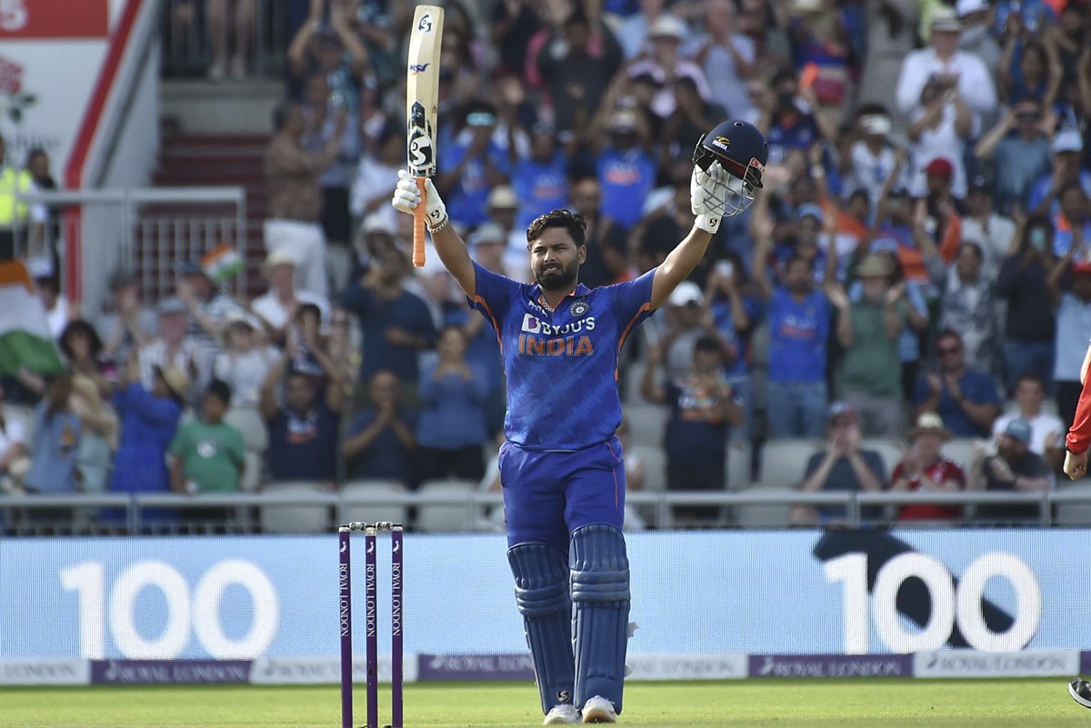 Rishabh Pant India vs England century