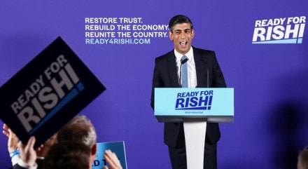 Rishi Sunak on winning streak as 5 left in UK PM race