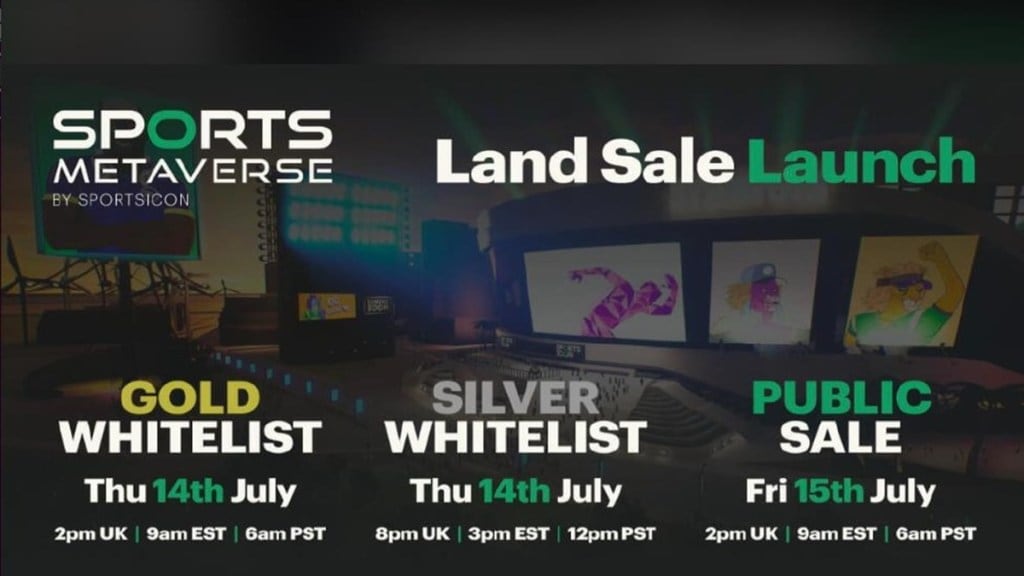 The company claimed users can trade NFTs, buy land, interact with iconic sportspeople, and visit stadiums.