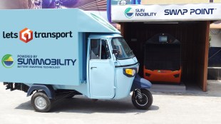 sun mobility battery swapping, letstransport battery, last mile mobility