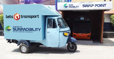 sun mobility battery swapping, letstransport battery, last mile mobility