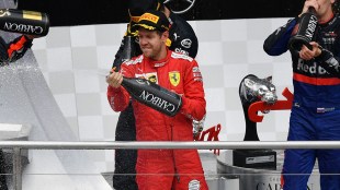 Sebastian Vettel at German GP