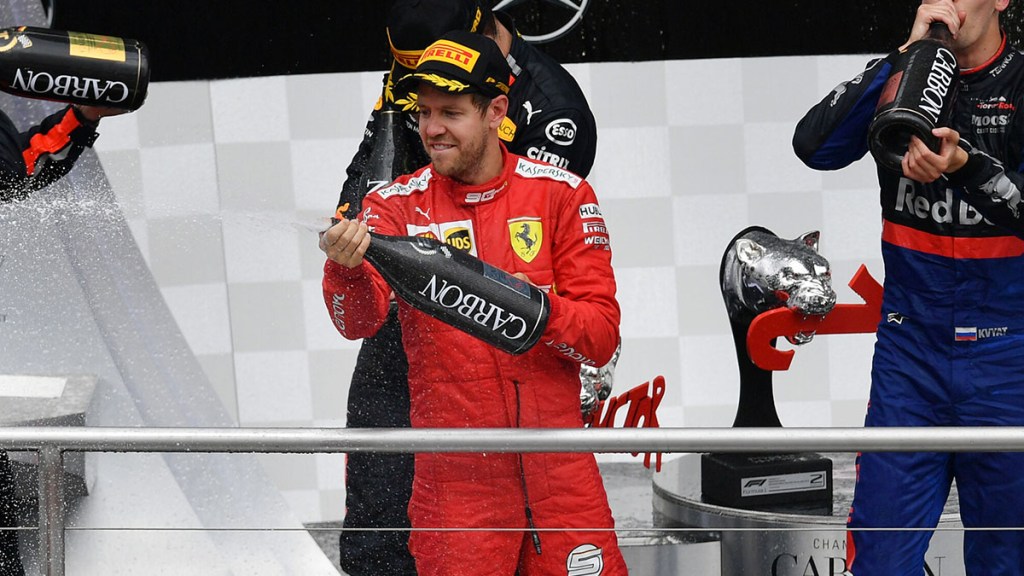 Sebastian Vettel at German GP