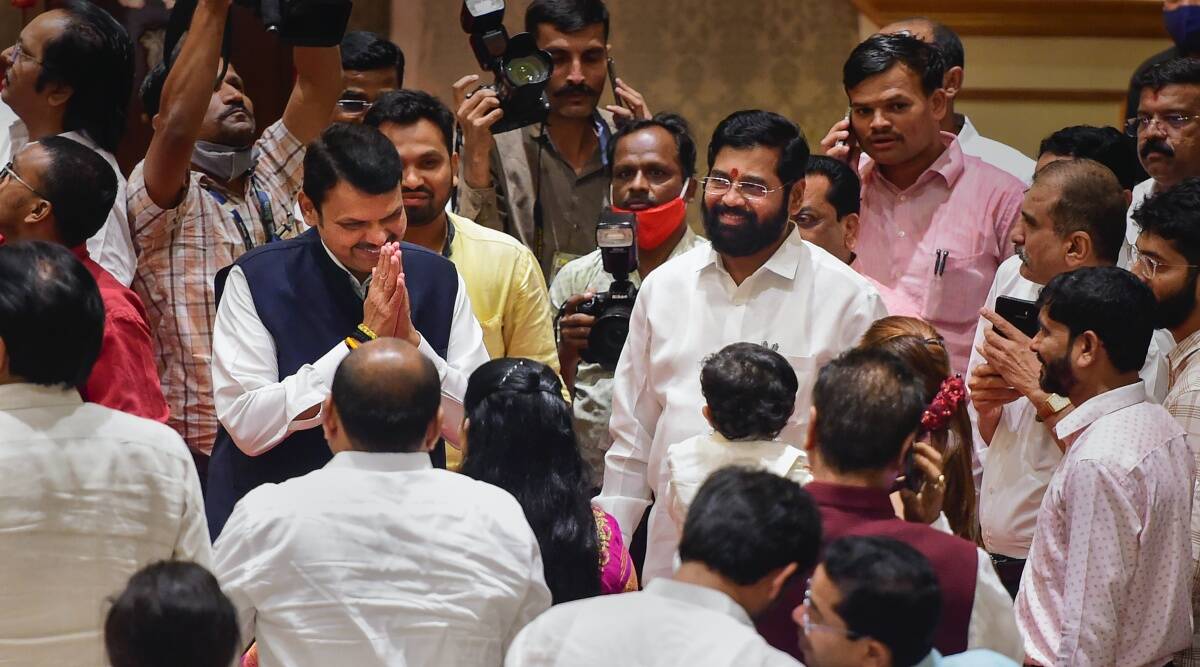 BJP's Rahul Narwekar was elected the Maharashtra Assembly Speaker on Sunday. (Indian Express)