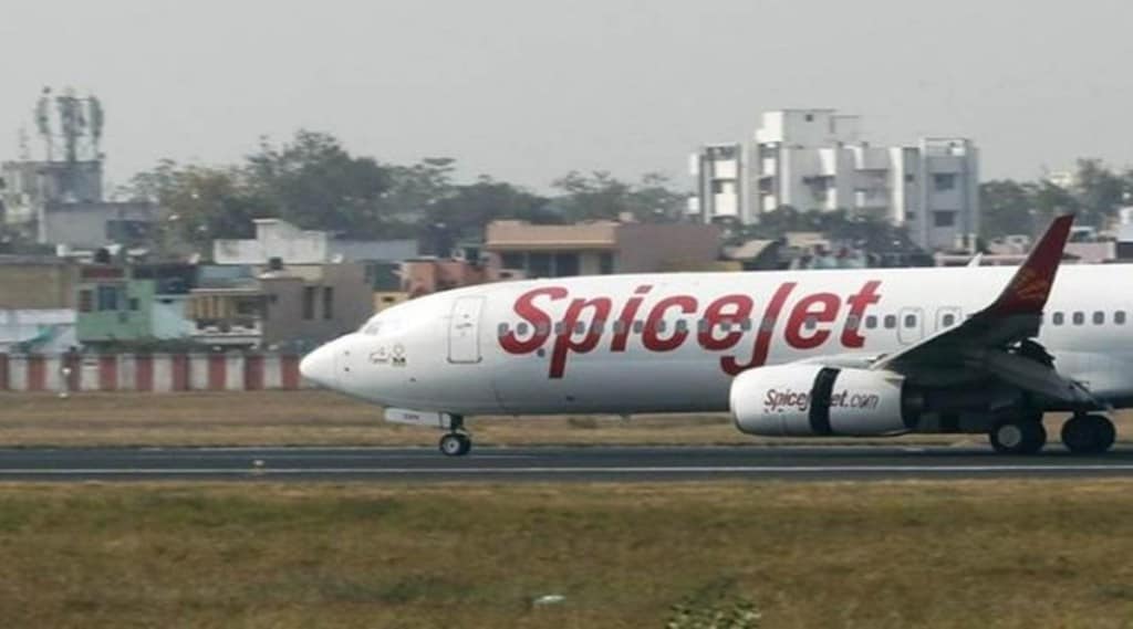 SpiceJet freighter aircraft