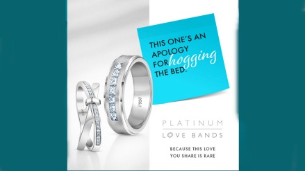 The campaign consists of a series of humorous takes on relationships