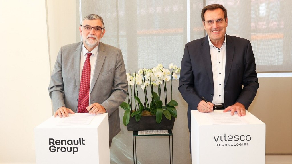 Renault, Vitesco to co-develop and produce power electronics for electric and hybrid powertrain