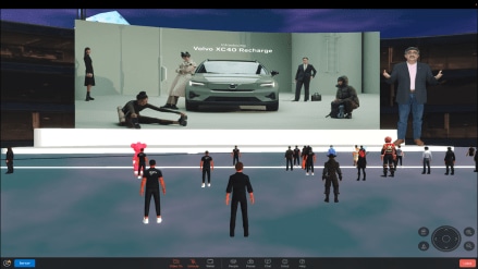 The concept behind launching the XC40 Recharge in the metaverse was to launch the electric vehicle (EV) in a sustainable ecosystem.
