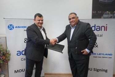 Ashok Leyland partners with Adani Capital