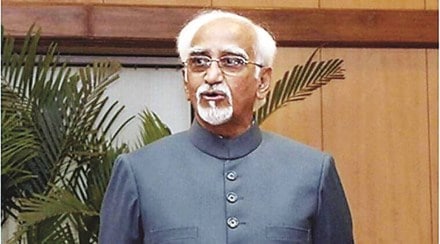 Ex-vice president Hamid Ansari (File photo: IE)