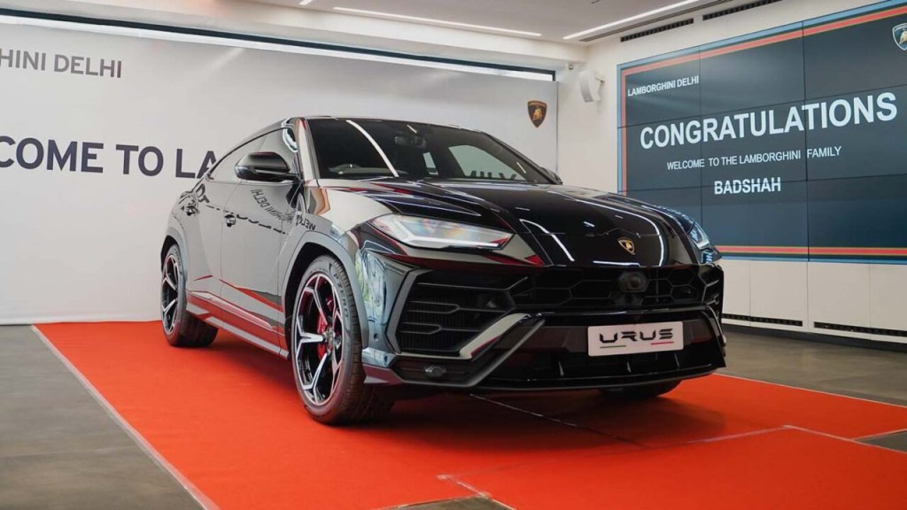 Rapper Badshah takes delivery of his second Lamborghini Urus