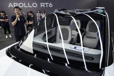 Baidu unveils latest autonomous electric vehicle