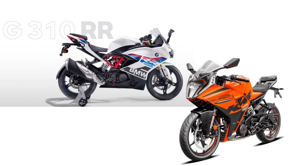 bmw g 310 rr vs ktm rc 390 comparison