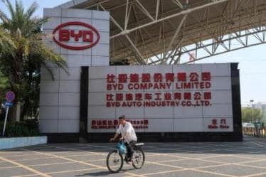 Chinese EV maker BYD to build Vietnam component plant