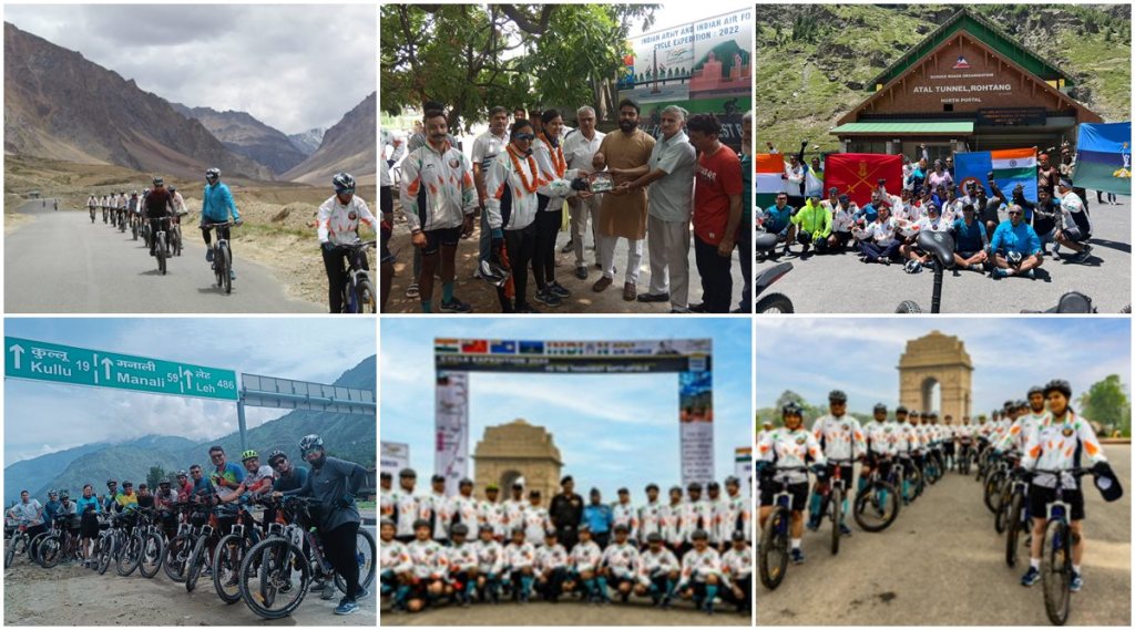 delhi drass cycle expedition