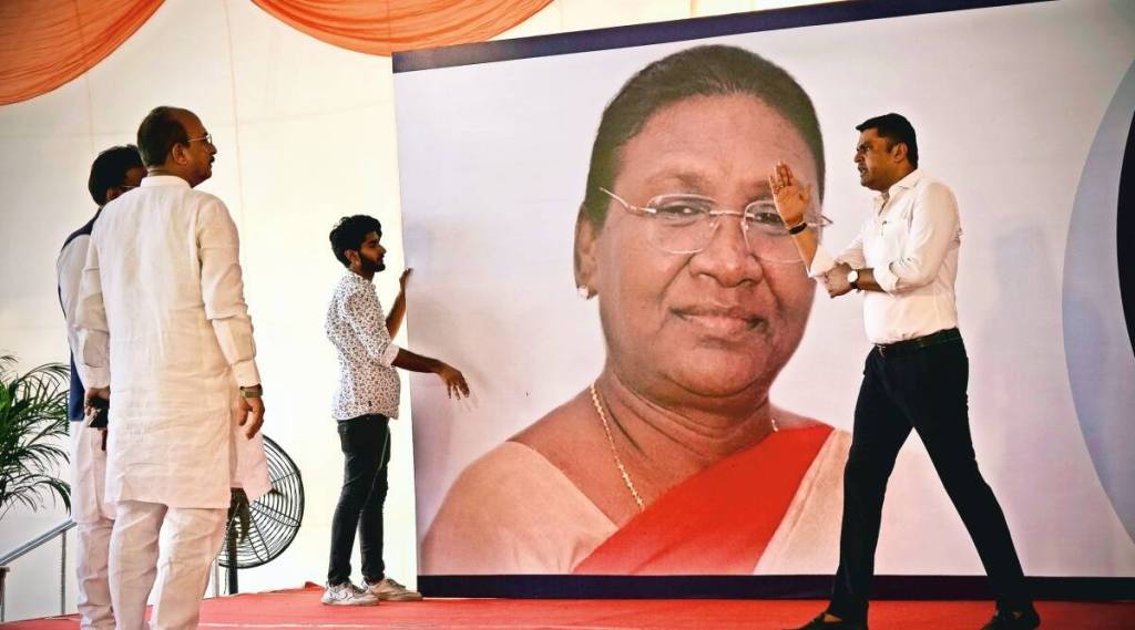 President-elect Droupadi Murmu (AP Photo) President-elect Droupadi Murmu (AP Photo)