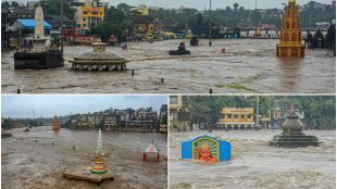 maharashtra rain, nashik rain, monsoon, monsoon rainfall, mumbai rains, heavy rainfall, godavari river, nashik temples