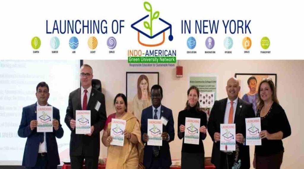 Green Mentors launched the Indo-American Green University Network at the City University of New York to build a better world Green Mentors launched the Indo-American Green University Network at the City University of New York to build a better world