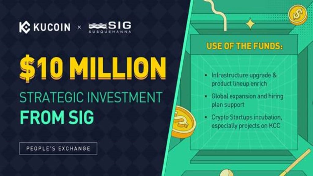 In May 2022, KuCoin raised $150 million led by Jump Crypto through a pre-Series B round