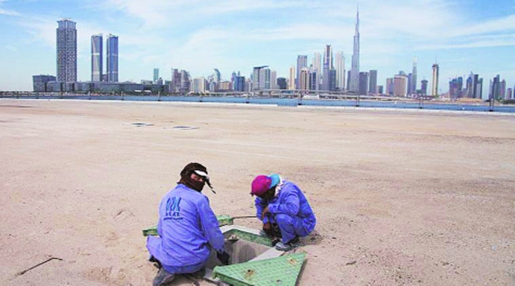 indian workers in gulf region