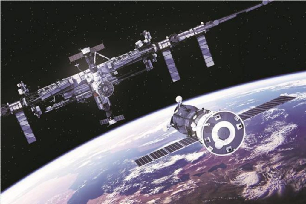 The bag was discarded by the station's commercial cargo ship and will burn up upon re-entering Earth's atmosphere The bag was discarded by the station's commercial cargo ship and will burn up upon re-entering Earth's atmosphere