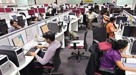 As many as 30,55,876 central government civilian employees were in position on the date against the sanctioned strength, it said.