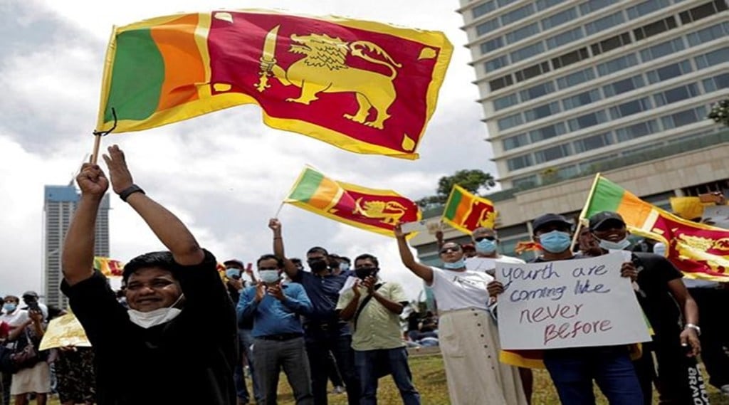Rajapaksa who was facing calls for resignation since March was using the President's House as his residence and office since protesters came to occupy the entrance to his office early April. (File photo)