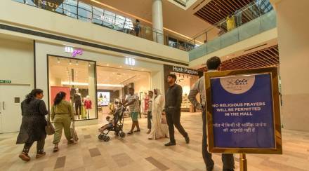 Lulu Mall respects all religions. Any kind of religious work or prayer is not permitted here. We train our floor staff and security staff to keep an eye on such activities," Sameer Verma, GM Lulu mall said. 