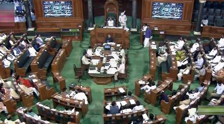 Monsoon session of the Parliament begins.