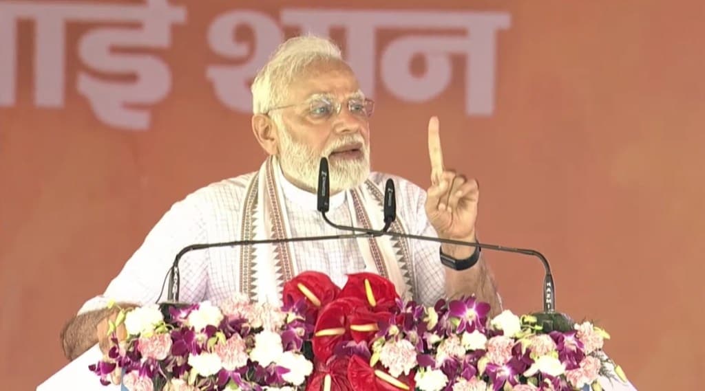 The accused was booked for posting a "highly objectionable" Facebook status, referring to the Prime Minister and Home Minister and other ministers as "dog." (Twitter/@BJP4India)