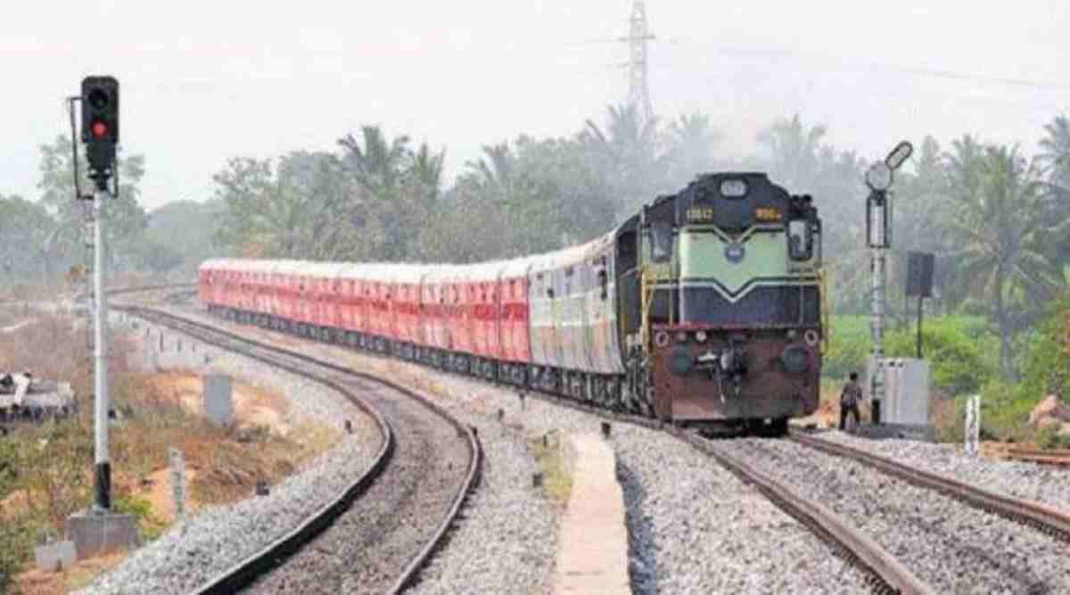The construction of a new railway line costing over 2 billion has started in Gujarat. The construction of a new railway line costing over 2 billion has started in Gujarat.