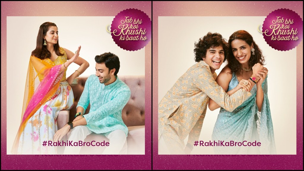 Manyavar aims to highlight the special occasion of Raksha Bandhan by wearing Indian wear