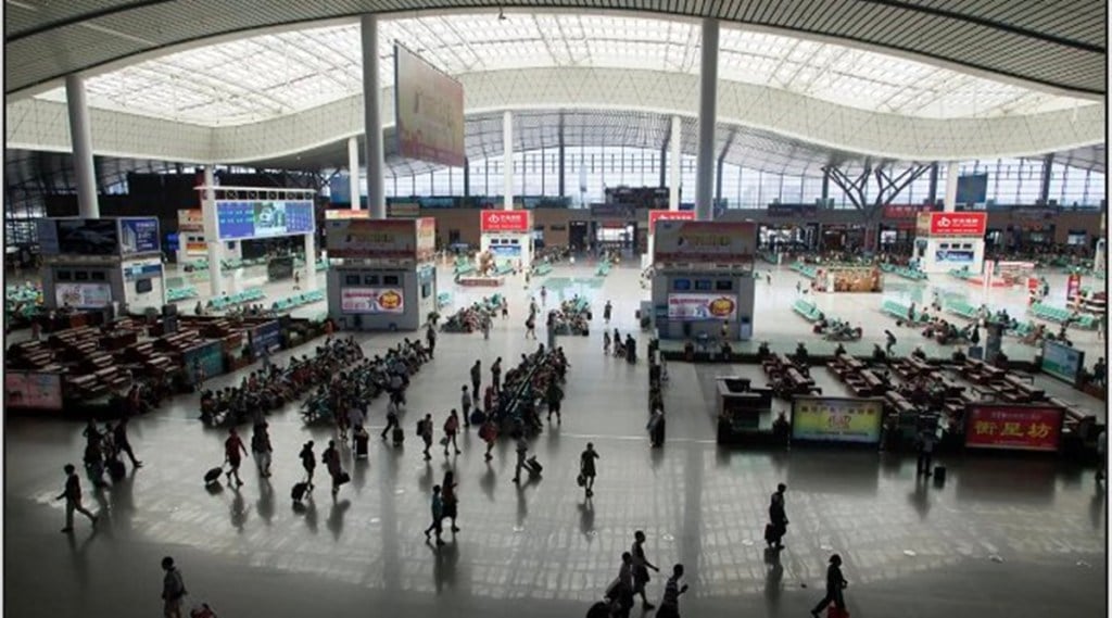 The upgraded station will have ample area for passengers and commercial purposes. (Photo: Twitter/@DarshanaJardosh)