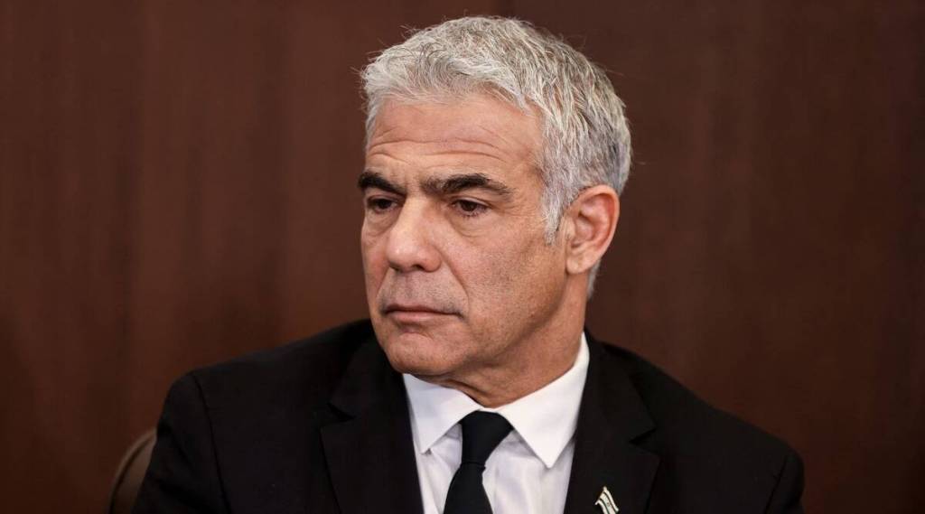 Israel's caretaker Prime Minister Yair Lapid (IE)