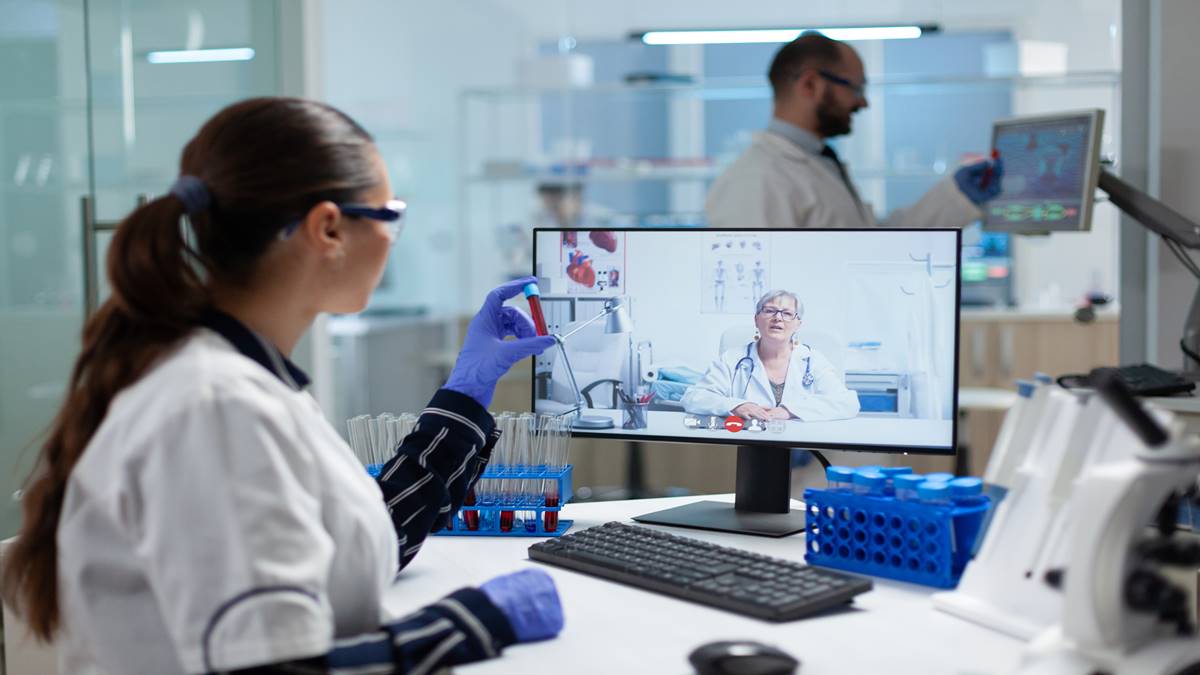 Virtual laboratory provides real-time working experience to students in a simulated environment.
