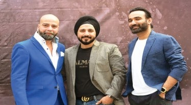 Atul Chopra, Gurmeet Arora and Ranbir Nagpal, founders of Juliette and Yazu restaurants
