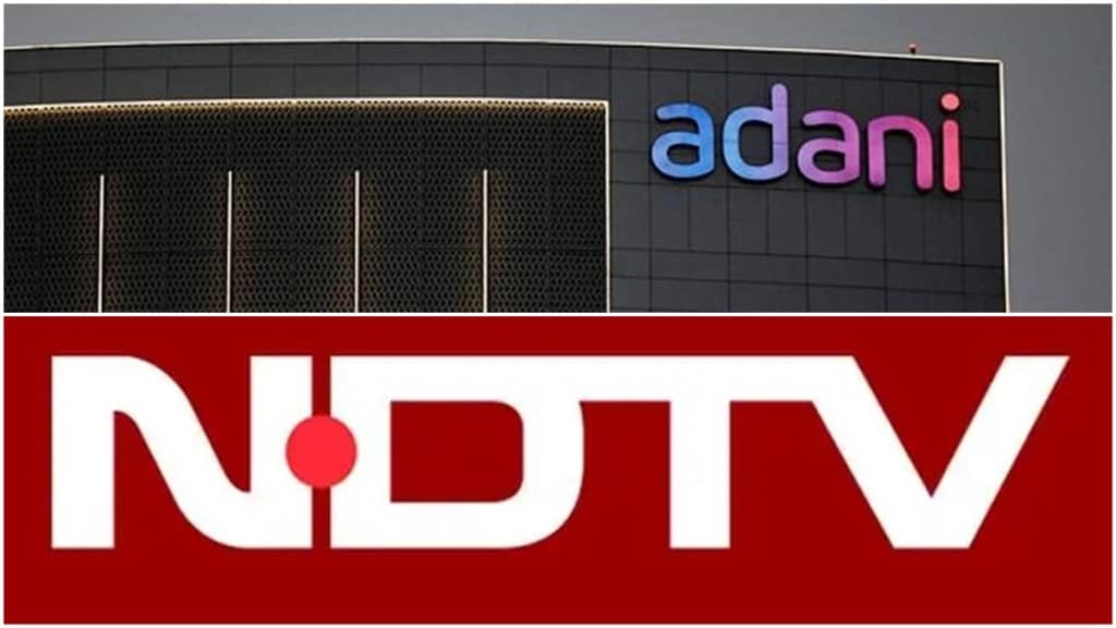 ndtv, ndtv share price, ndtv share, ndtv adani, ndtv adani stake, ndtv adani acquisition, ndtv adani deal price