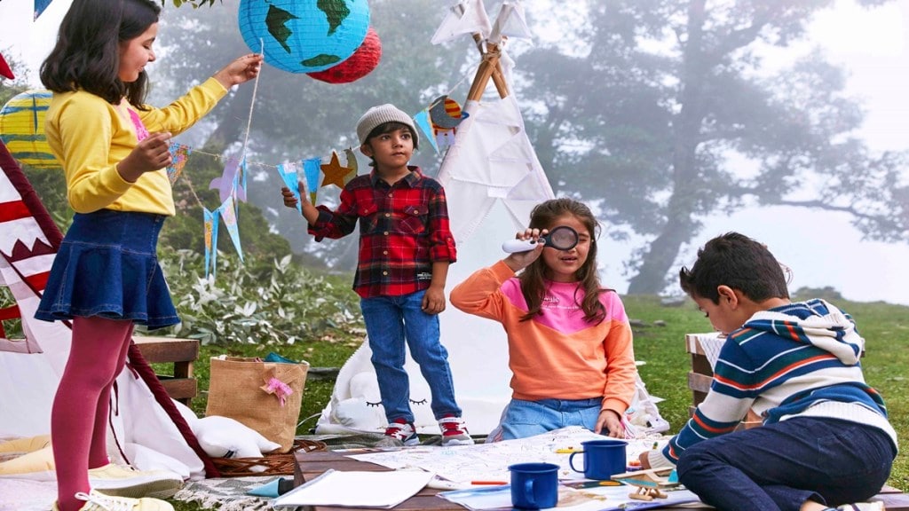 The campaign will see a mix of reels and posts that will focus on kids exploring the outdoors through simple play and fun adventures.