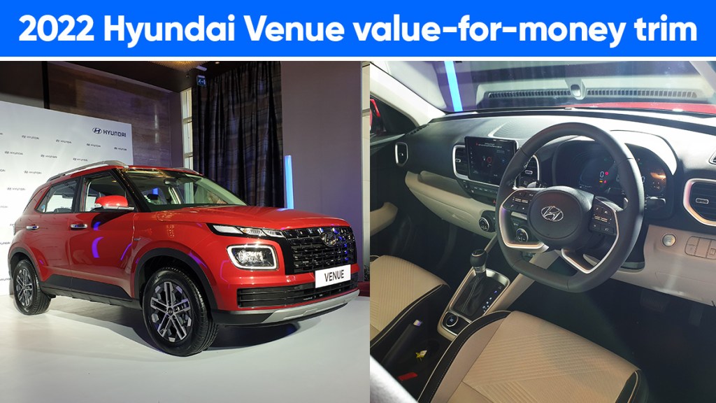 2022 Hyundai Venue exterior and interior