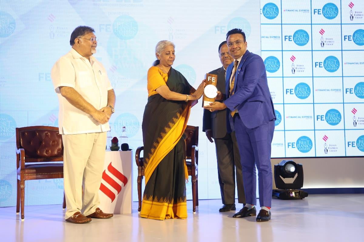 The Small Finance Bank category winners are Fincare Small Finance Bank And AU Small Finance Bank (Express Photo team)