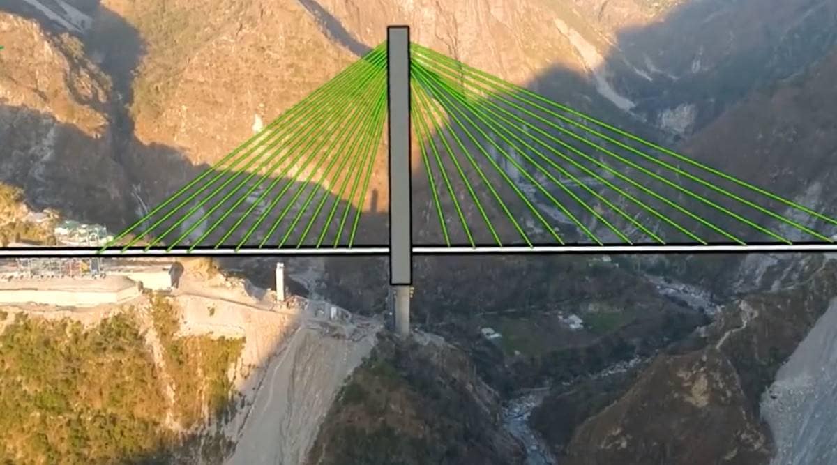 Indian Railways, Anji Khad Bridge, Jammu Kashmir, Chenab Bridge, Kashmir Railways