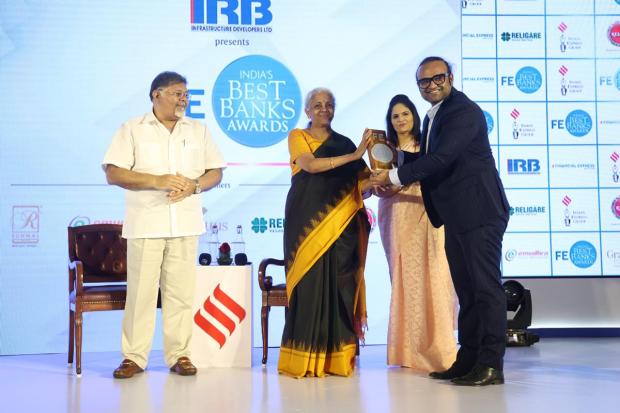 The Fintech category winners are BharatPe And Iris Business Services (Express Photo team)