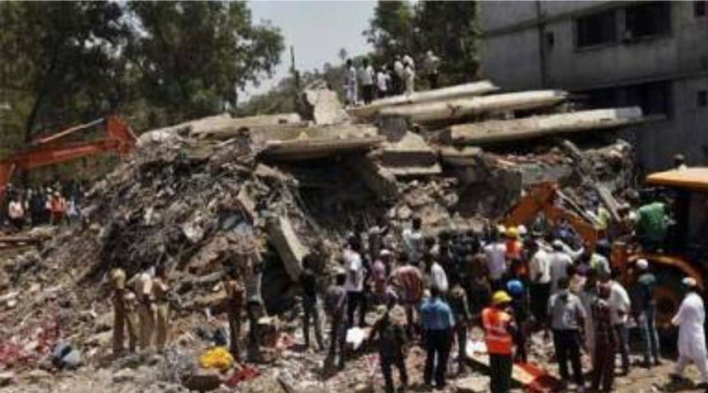building collapses in Thane