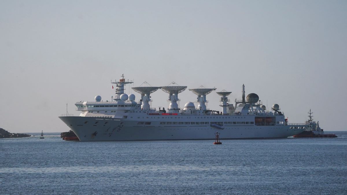 Chinese military ship docks at Sri Lanka port despite Indian concern Chinese military ship docks at Sri Lanka port despite Indian concern
