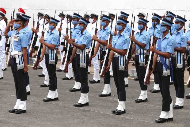 Glimpses of dress rehearsal of the upcoming Independence Day Celebrations at Red Fort in Delhi on August 11, 2022. Photo Credit: Ministry of Defence